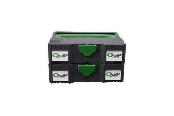 Storage system for masking tape dispensers - QuiPtaping