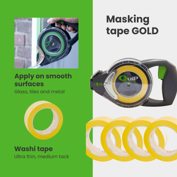 QuiP GOLD masking tape